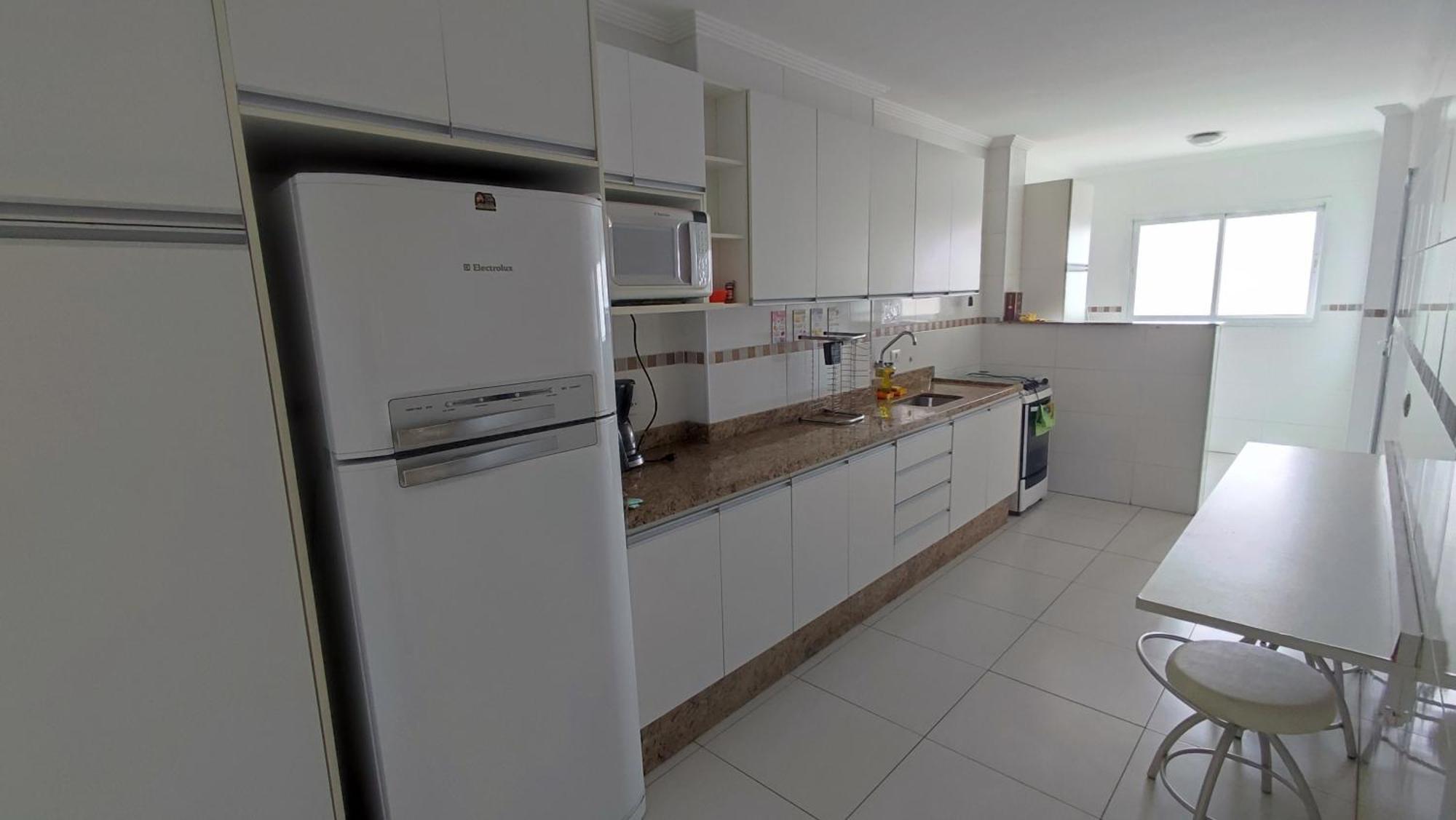 Apartamento Praia Grande Aviacao - 30 Mts Da Praia Esterno foto