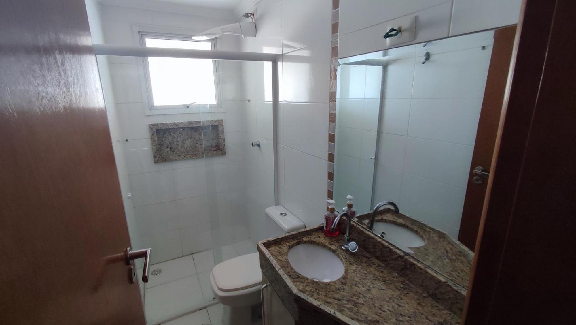 Apartamento Praia Grande Aviacao - 30 Mts Da Praia Esterno foto