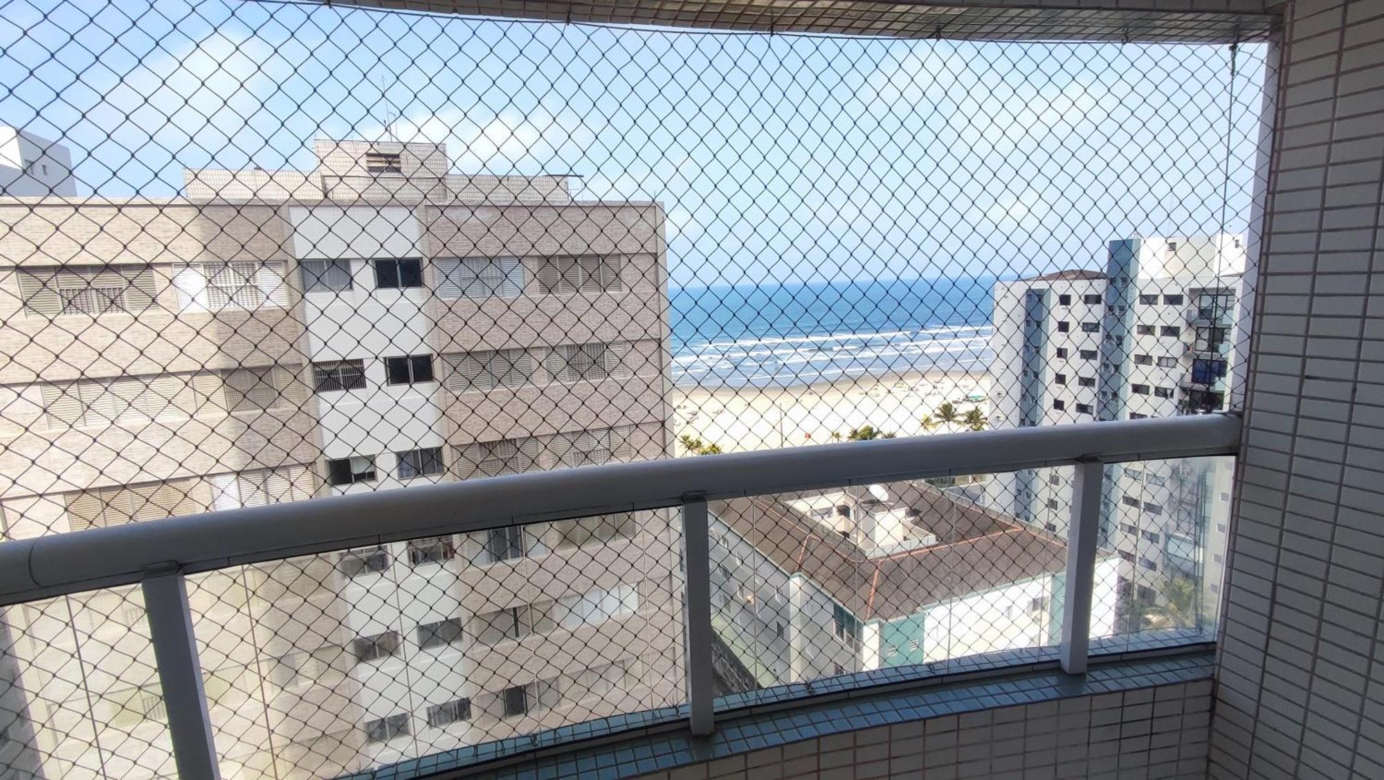 Apartamento Praia Grande Aviacao - 30 Mts Da Praia Esterno foto